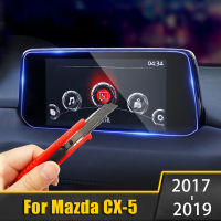 สำหรับ Mazda CX-5 CX5 CX 5 2017 2018 2019รถ GPS หน้าจอนำทางกระจกนิรภัยป้องกันฟิล์มควบคุมหน้าจอ LCD สติกเกอร์