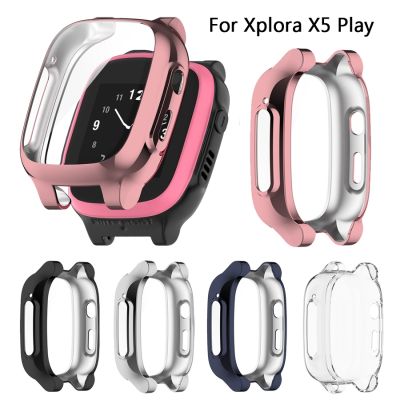 TPU Protective Case For Xplora X5 Play Smart Watch Full Cover Screen Protector For Xplora X5 Play Case Shell Bumper Accessories