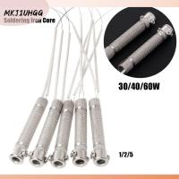 MKJIUHGG 1/2/5pcs ลดกระหน่ำ 220V 30W40W60W อุปกรณ์งานโลหะ แกนหัวแร้ง อุปกรณ์เชื่อม การเปลี่ยนองค์ประกอบความร้อน เครื่องมือเชื่อม