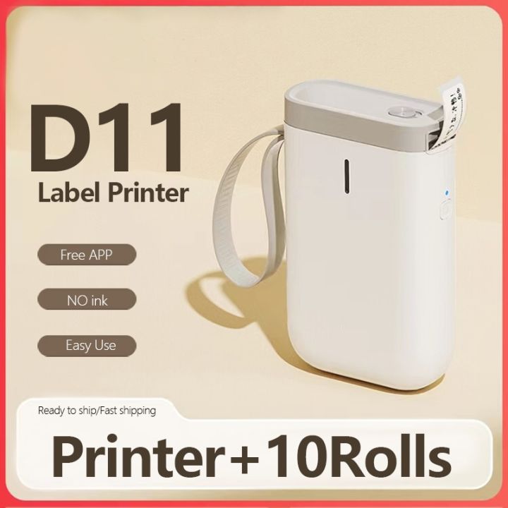 nimbot d11 wireless label printer portable