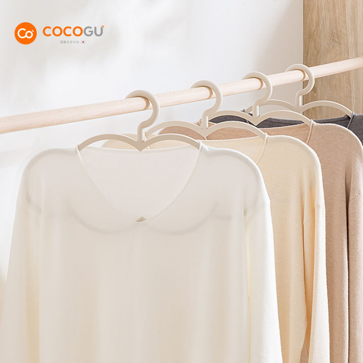 ชิ้นละ-9-9-cocogu-ไม้แขวนเสื้อรูปก้อนเมฆ-มินิมอล-รุ่น-a0170-3-white
