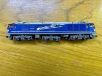 N Scale Kato 3065-1 หัวรถจักรไฟฟ้า EF510-500 ใหม่เอี่ยม ทดสอบแล้ว ยังไม่ได้ใช้งาน  Brand new N Scale Kato 3065-1 Electric Locomotive EF510-500, fully tested, unused.