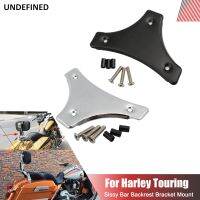 Motorcycle Sissy Bar Backrest Bracket Mount Kit Tripod For Harley Tou Street Glide Road Glide Road King CVO FLTR 1997-2018