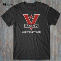 Cool Tshirt Ingsoc Ministry Of Truth Orwell 1984 Socialism Big Brother Tee Shirt