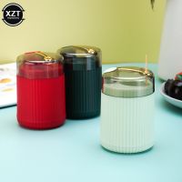 Newest Toothpick Box Toothpick Dispenser Ceative Push Automatic Eject Toothpick Jar Holder Household Convenient Gift Home Gadget