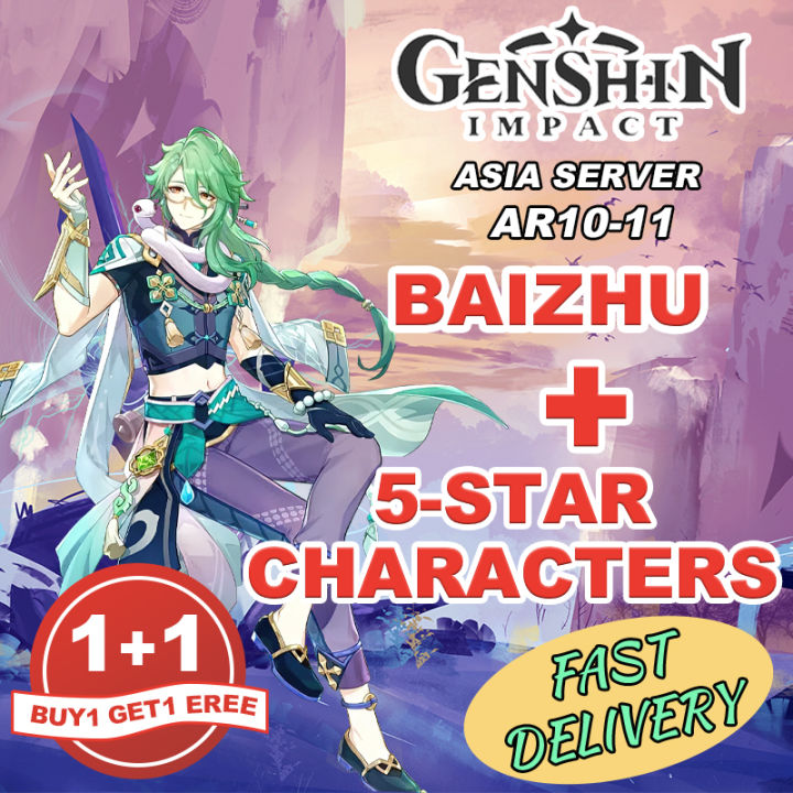 buy-one-take-one-genshin-impact-id-fast-delivery-baizhu-other-characters-combination-low-ar
