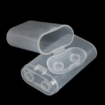 Durable 5pc 2X18650 Battery Holder Case 18650 Battery Storage Box