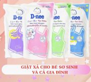 Nước Giặt Xả Quần Áo Dnee 2in1 Túi 1400ml Chuẩn Thái