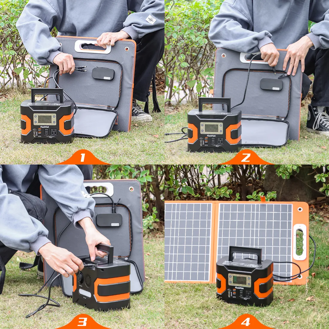 Flashfish TSP100 Foldable Solar Panel