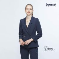 Jousse Business Basic Jacket เสื้อแจ็คเก็ตทรงเบสิค แขนยาว (JZ15NV)