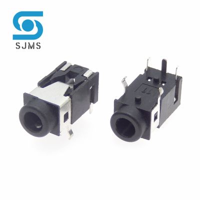 10PCS Headphone Jack Socket PJ-322 PJ322 5 Pin 3.5mm Two-channel Jack Socket 3.5 Audio Earphone Jack Connector