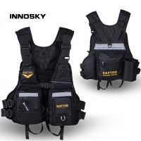 Raptor fishing special multi-function buoyancy life jacket multi-pocket rock fishing vest sea fishing survival vest