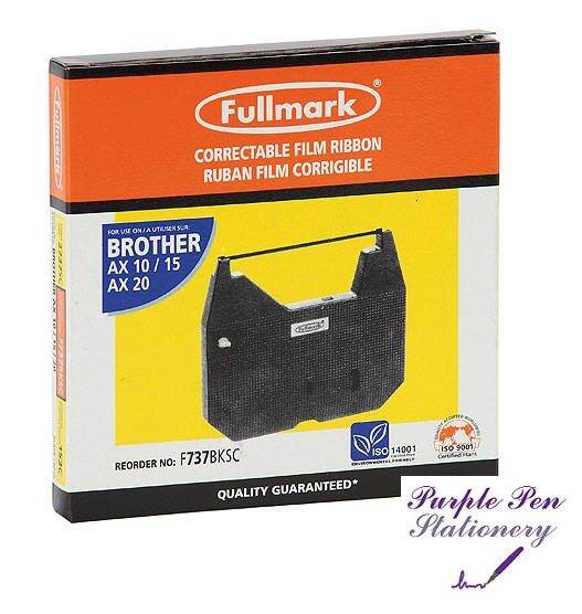 Fullmark F737BKSC Brother GX 8250 Compatible Typewriter Ribbon