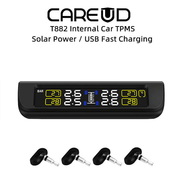 CAREUD T882NF+ Wireless Car TPMS Car Tire Pressure Monitoring System
