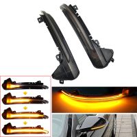 ∏❣❒ LED Dynamic Blinker Side Marker Turn Signal Light Repeater Rearview Mirror Indicator For Audi A6 C7 2013-2018