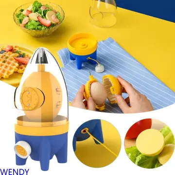Kitchen Accessories Egg Yolk Shaker Gadget Manual Puller Mixing Golden  Whisk Eggs Spin Mixer Stiring Maker Cooking Baking Tools