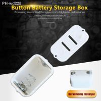 2/5Pcs Mini L1154F Battery Case Battery Storage Box for AG13 LR44 Battery Compartment Portable Lightweight Battery Holder