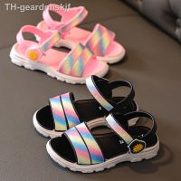 【hot】❏∏﹉  2-8 Years Sandals Kids Beach Shoes Fashion Sandal Children Flats Chaussure Enfant Fille