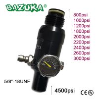 【YD】 New 5/8 -18UNF Air 4500psi Compressed CO2 Regulator Bottle Cylinder Output Pressure 800psi to 3000psi