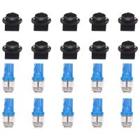 T10 194 168 LED Light Bulb PC194 PC195 PC160 PC168 Instrument Panel Gauge Cluster Dashboard Light Bulb Ice Blue 10PCS