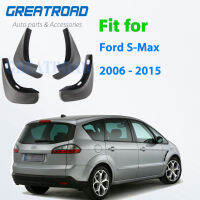 4x Molded Mud Flaps For Ford S-Max 2006-2015 Mudflaps Splash Guards Mudguards 2007 2008 2009 2010 2011 2012 2013 2014