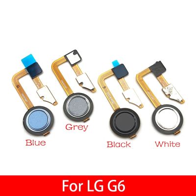 【❉HOT SALE❉】 anlei3 เครื่องสแกนลายนิ้วมือสำหรับ Lg G6 Id ปุ่มโฮมเมนูกลับคืนสายเคเบิลแบบยืดหยุ่นเซนเซอร์จดจำคีย์