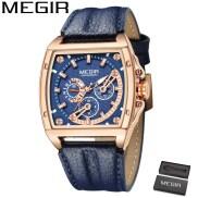 MEGIR Watch Đồng Hồ Thương Hiệu Cho Nam Đồng Hồ Thạch Anh Thể Thao Thời