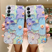 เคสโทรศัพท์ Samsung A54 A34 A24 A14 M14 รูปแบบดอกไม้สวยงามปลอกซิลิโคนอ่อนนุ่ม Galaxy A54 A34 A24 A14 M14 ฝาครอบโทรศัพท์