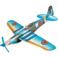 Free ship 48x polystyrene foam world war 2 flying glider planes children kids party toys games favors bag pinata stock fillers