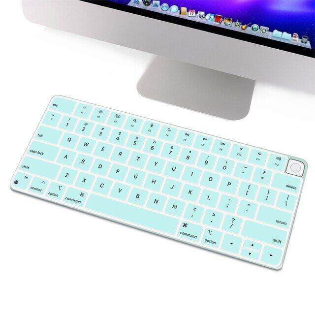 HRH Control Keyboard Covers Protector for Newest Apple iMac 24 inch