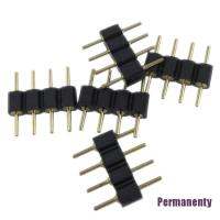 Permanenty❁❁10Pcs 4-Pin Male Plug Adapter Connector For Rgb 3528 5050 Smd Led Strip Light