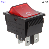 ?【Lowest price】Tirgat RK1-01สวิตช์เปิด-ปิด250V 4Pin สวิตช์เรือ KCD4-201n 6Pin 16A