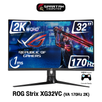 ASUS ROG Strix XG32VC Gaming Monitor 31.5" WQHD (2560 x 1440) VA 170Hz 1ms จอคอมพิวเตอร์