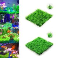 hot【cw】 TECHOME Artificial Aquarium Lawn Weeds Ornament Aquatic Eco-Friendly