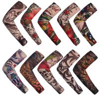 2PCS Arm Sleeves for Men Women Seamless UV Sun Protection Cooling  Tattoos Sleeves For Cycling Fishing Golf Arm Guard Sleeves