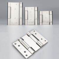 Double opening door hinge 3/4/5in Spring auto close fold hinges Thickened stainless steel Two-way open Bar fence cowboy door Door Hardware Locks