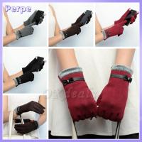 PERPE Cute Fashion Women Warm Winter Wrist-gloves Mittens Touch Screen Knit