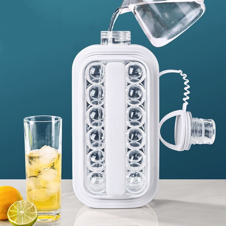 Ice Ball Maker Kettle Kitchen Bar Accessories Gadgets Creative Ice Cube  Mold 2 In 1 Multi-function Container Pot Newest G. 