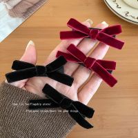 [COD] Bow knot hair clip female forehead broken bangs side cute girls card headdress