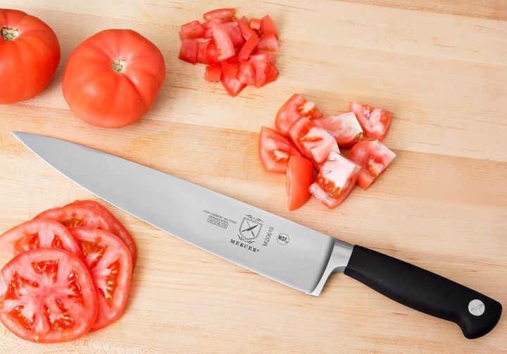 Mercer Culinary Genesis 7-Inch Forged Santoku Knife 