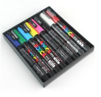 Uni POSCA Marker Pen POP Pens PC-3M 0.9mm Water-Based Ink Japan