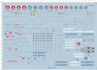 160 Macross Zero VF-0A Mdoel Kit Water Slide Decal