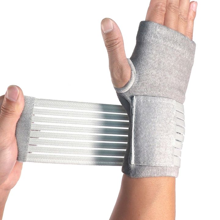 1-pcs-sports-pressurizable-bandage-wrist-support-cotton-palm-protect-gloves-coyoco-professional-women-men-wristbands