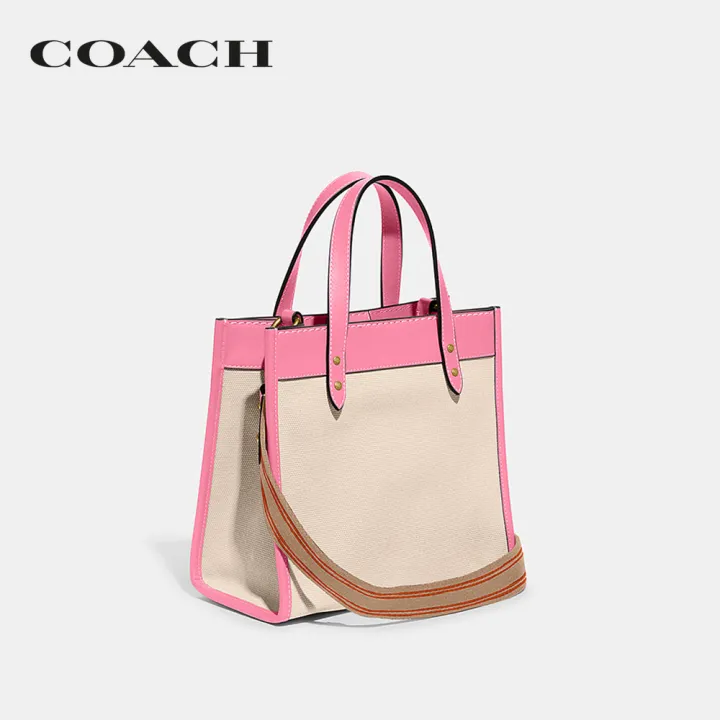 coach-กระเป๋าทรงสี่เหลี่ยมผู้หญิงรุ่น-field-tote-22-สีครีม-ch740-b4vpl