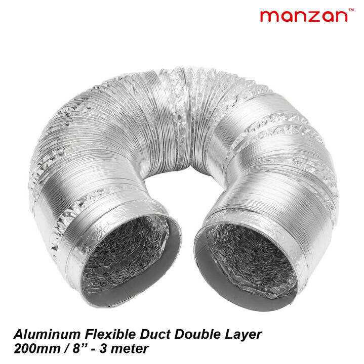 200mm 8“ Aluminum Flexible Duct for low and medium pressure air