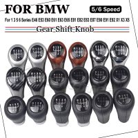 New 5 6 Speed Carbon Fiber Gear Shift Knob for BMW 1 3 5 6 Series E46 E53 E60 E61 E63 E65 E81 E82 E83 E87 E90 E91 E92 X1 X3 X5