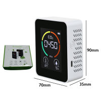 2021CO2 Meter Air Monitor CO2 Sensor Detector Air Quality Monitor Home Amoke Detector Air Quality Detector Home Gas Detector Tools