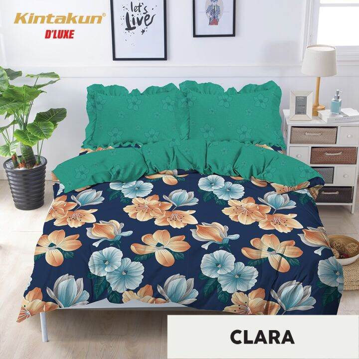 Kintakun DLuxe Nirmana Edition Bed Cover Set Uk. 160x200 QUENN Motif