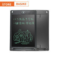 Basike กระดานวาดรูป กระดาน LCD Tablet Writing Board สีเดียว/หลายสี กระดานวาดภาพ 8.5 นิ้ว /10นิ้ว /12 นิ้ว กระดานฝึกเขียน สามารถลบได้ ลบได้อัตโนมัติ พร้อมส่ง!!