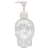 Creative Skull ห้องอาบน้ำเครื่องจ่ายสบู่เหลว350Ml ขวดสบู่มือฝักบัว-โปร่งใส350Ml